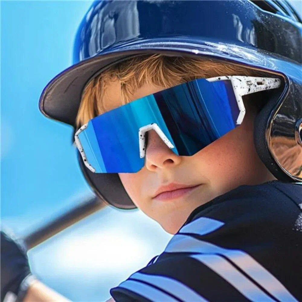 Kids Polarized Baseball Sunglasses Youth Sports UV Protection Cycling Glasses